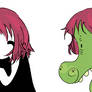 Rin doodles - Katawa Shoujo