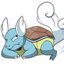 WARTORTLE SPEED DRAWING