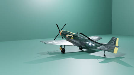 P-51 Mustang 3d Model