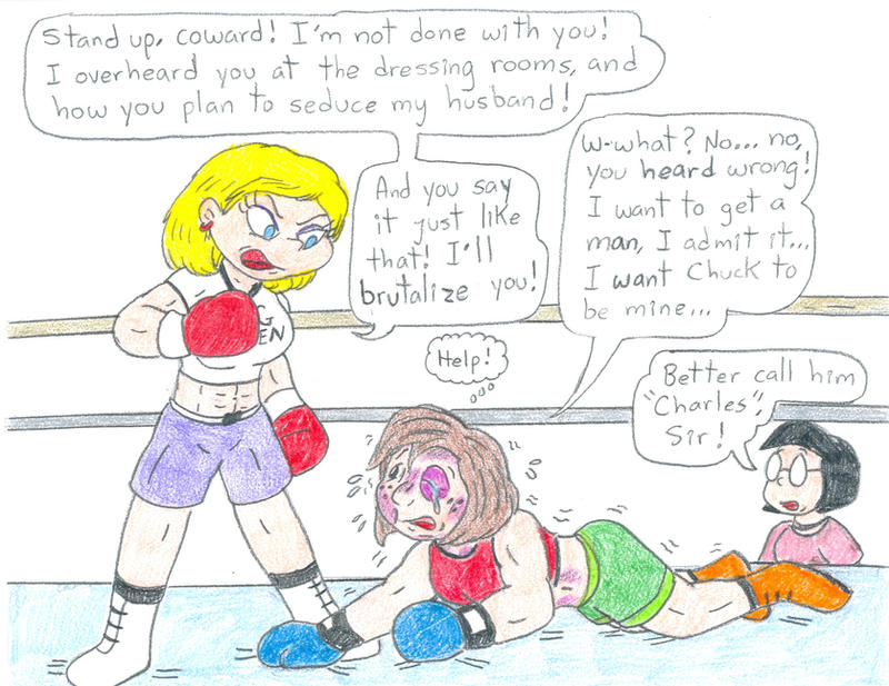Angelica vs Peppermint Patty - Boxing