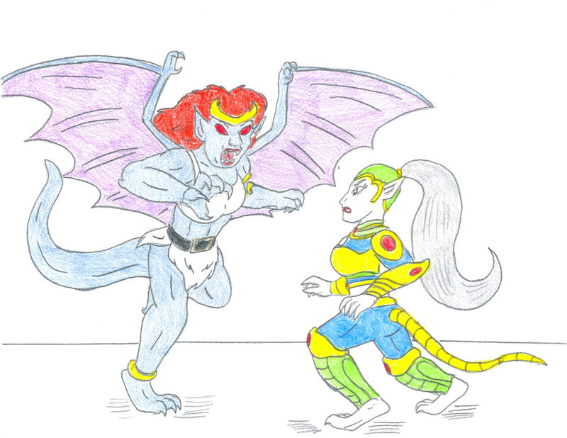 Demona Vs Lady Vermin By Jose Ramiro On DeviantArt.