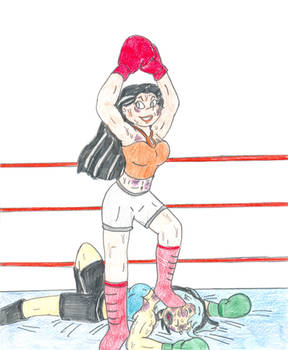 Boxing Heather vs Gwen