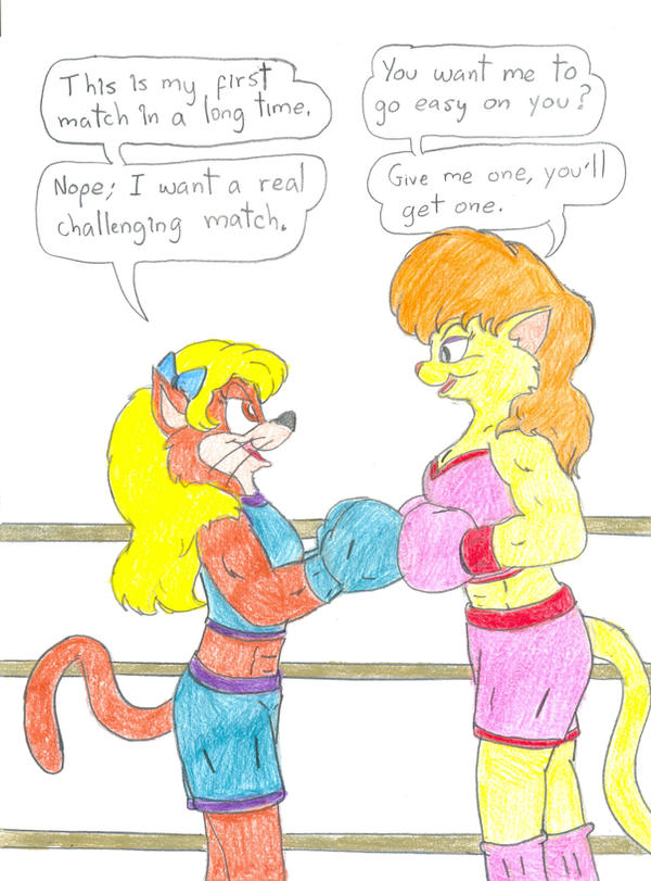 Boxing Angel vs Cleo