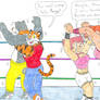 Wrestling Cats vs Bears