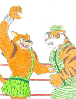 Wrestling Tiny Tigers