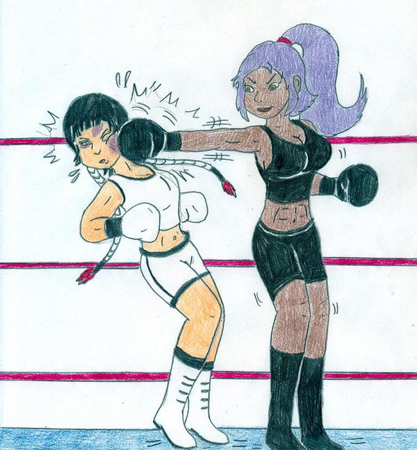 Boxing Yoruichi Vs Soifon By Jose Ramiro On DeviantArt boxing-yoruichi-vs-soifon-by-jose-ramiro-on-deviantart