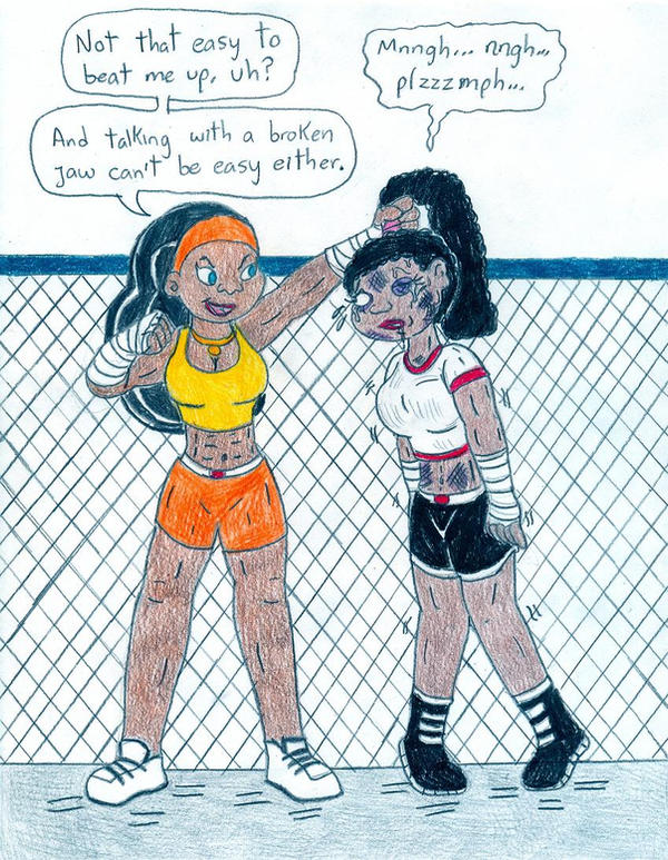 Valerie vs Miranda Cage Match by Jose-Ramiro on DeviantArt