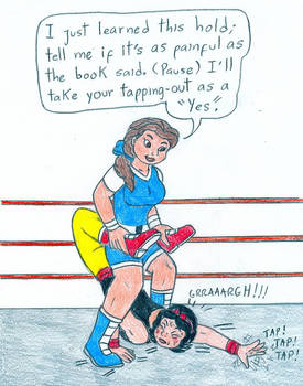 Wrestling Belle vs Snow White
