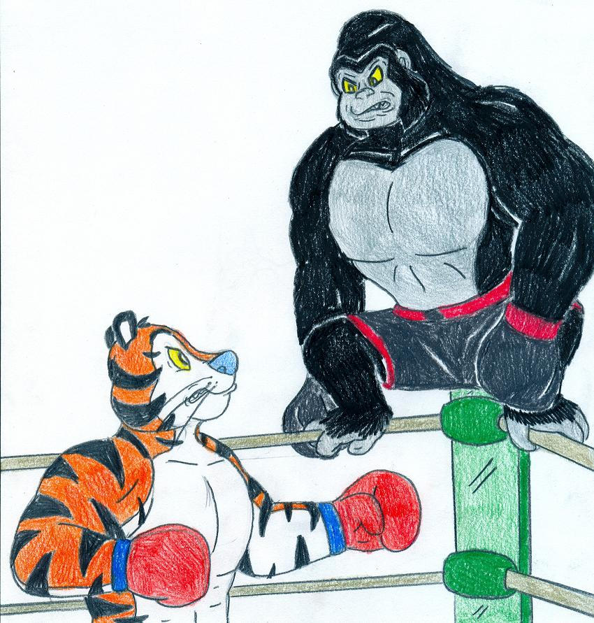 Кто сильнее медведь или горилла. Горилла против тигра. Тигр против гориллы. Горилла vs медведь.