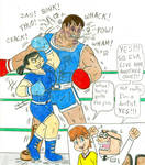 Boxing - Gwen vs Duncan by Jose-Ramiro on DeviantArt