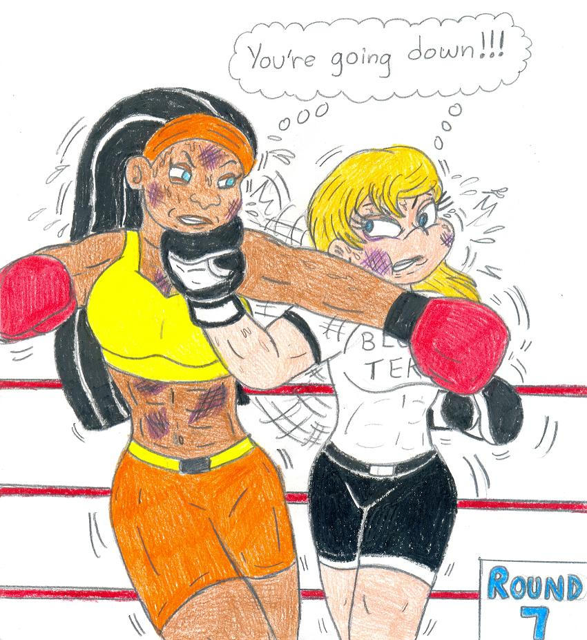 Boxing Angelica vs Valerie 1 by Jose-Ramiro on DeviantArt.