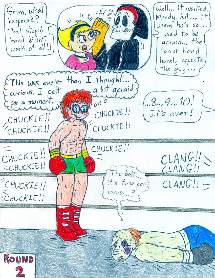 Boxing Chuckie vs Roger 2