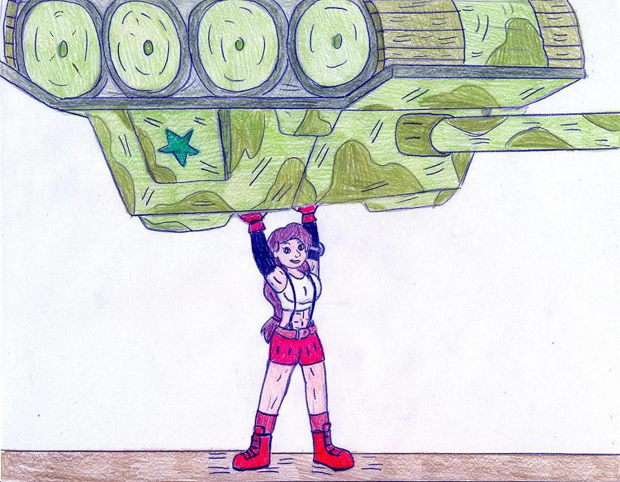 Tifa and The Tank