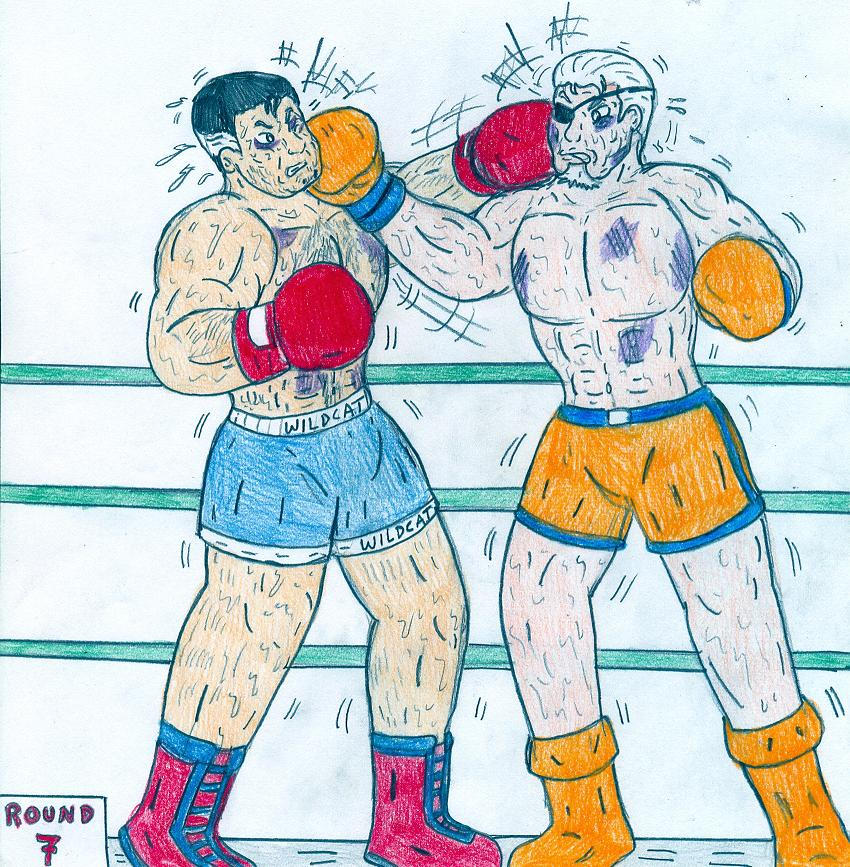 Boxing Ted Grant vs Slade Wilson by Jose-Ramiro on DeviantArt