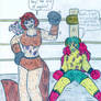 Boxing Squirrel Girl vs Creeper