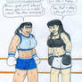 Boxing Eva vs Anita