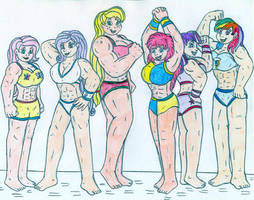 Muscular Human Mane 6