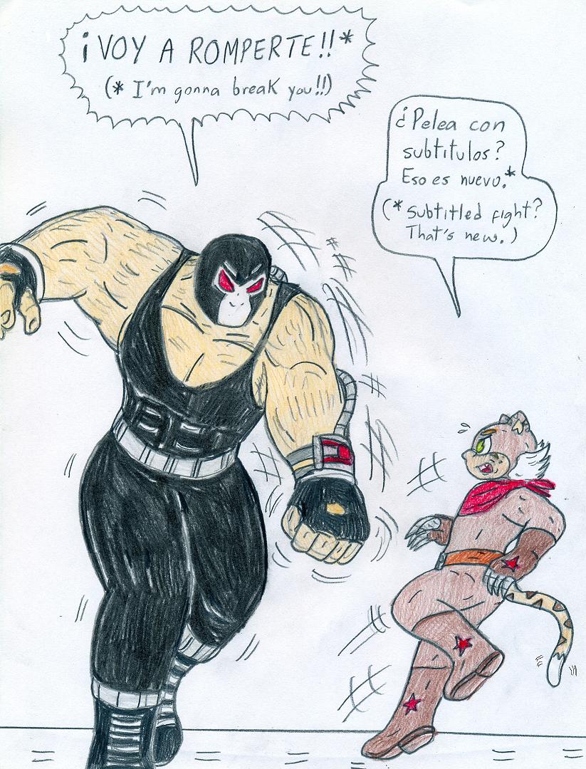 El Tigre vs Bane