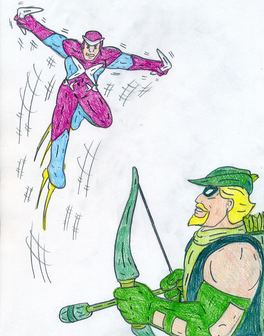 Green Arrow vs Boomerang