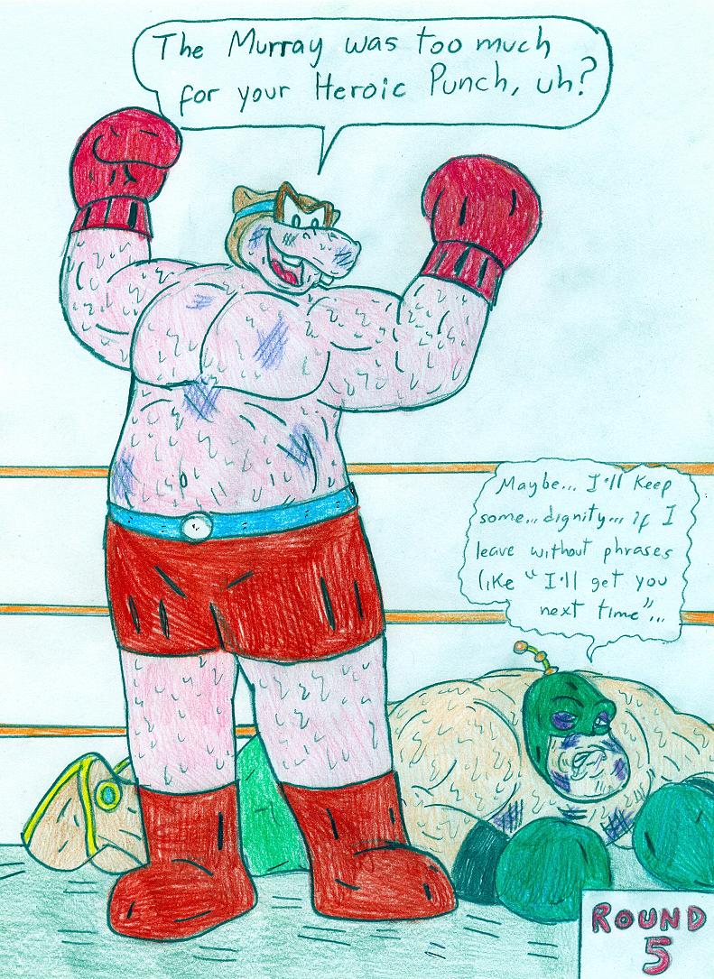 Boxing Murray vs Captain Qwark