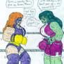 Boxing She Hulk vs Titania