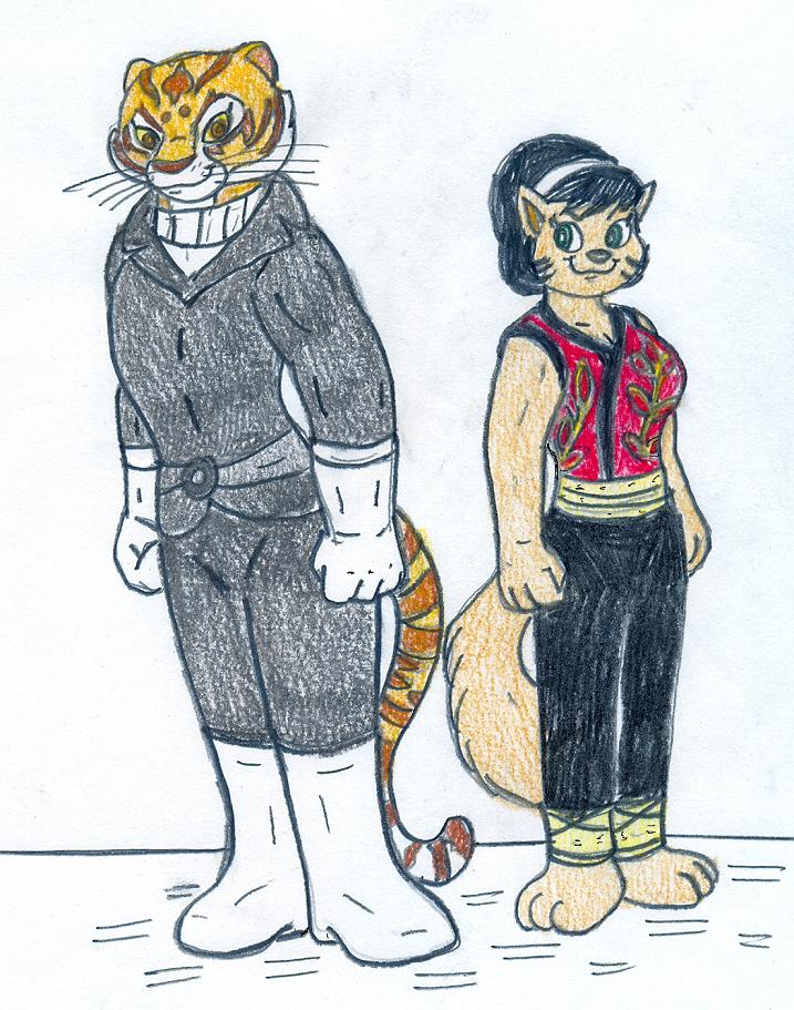 Trade Master Tigress And Kitty Katswell By Jose Ramiro On DeviantArt trade-master-tigress-and-kitty-katswell-by-jose-ramiro-on-deviantart