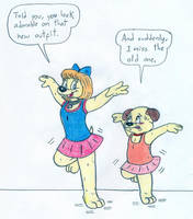 Deviantart Jose Ramiro Flashdance Flashdance Muffy and Chip Crosswire by Jose-Ramiro on DeviantArt