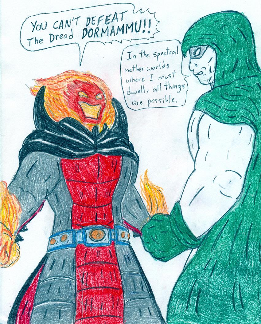 The Spectre vs Dormammu