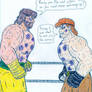Boxing Hercules - Marvel vs Disney
