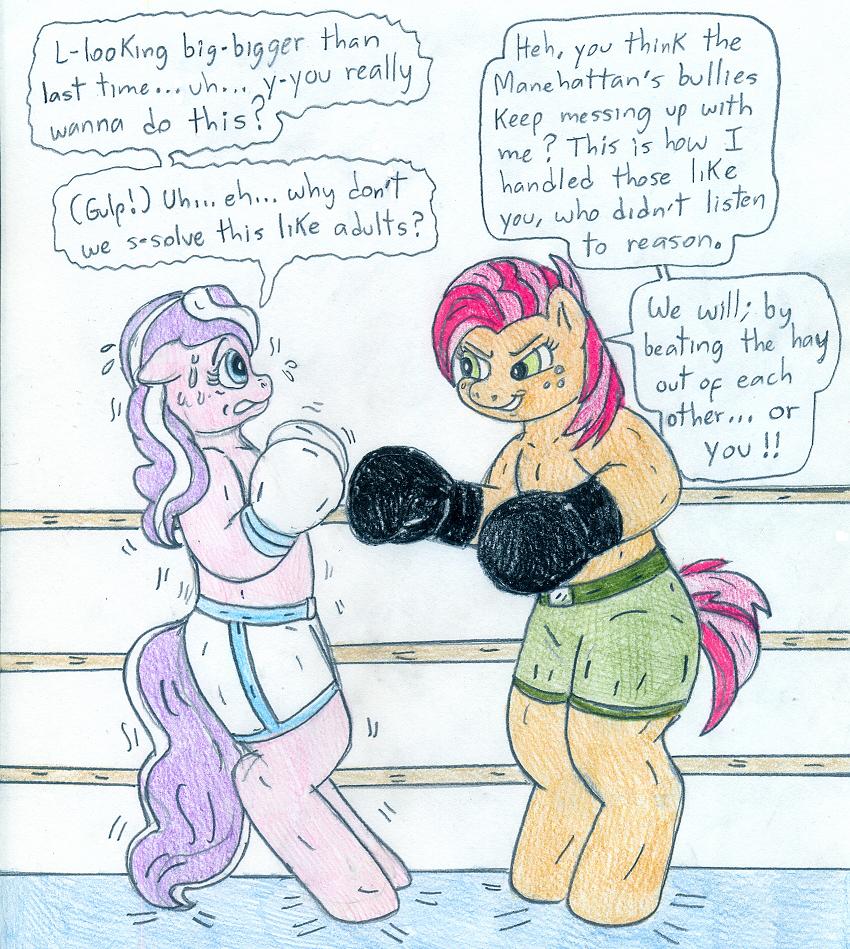 Boxing Babs Seed vs Diamond Tiara