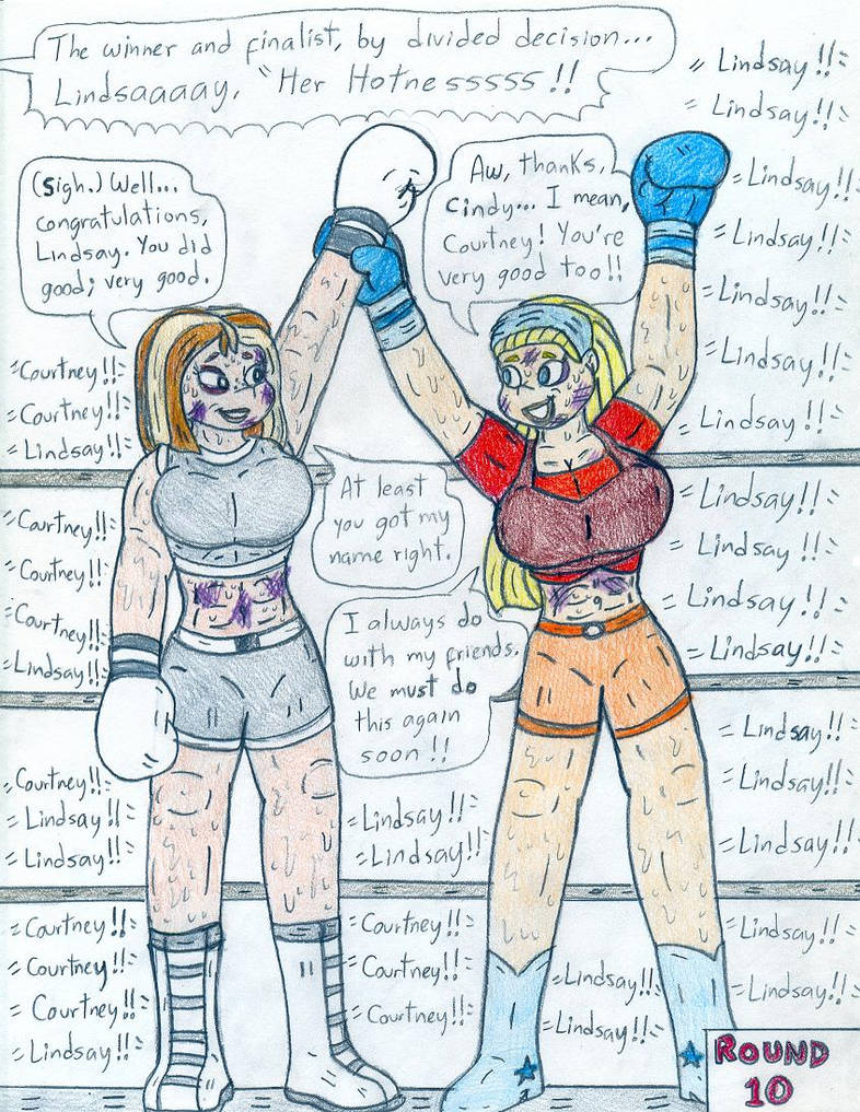 Jose Ramiro Coutney Boxing IT - Lindsay vs Courtney by Jose-Ramiro on DeviantArt