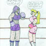 Boxing Spar - Madonna vs Helga