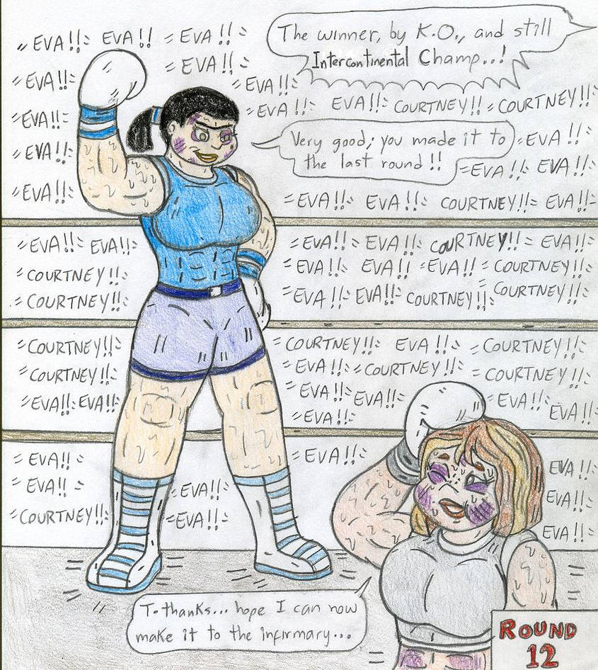 Jose Ramiro Coutney Boxing Eva vs Courtney - Final by Jose-Ramiro on DeviantArt