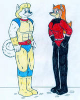 Elastic Wolves Posing 1 by Jose-Ramiro on DeviantArt