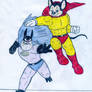 Mighty Mouse and Bat Bat
