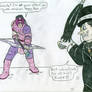 Hawkeye vs The Penguin