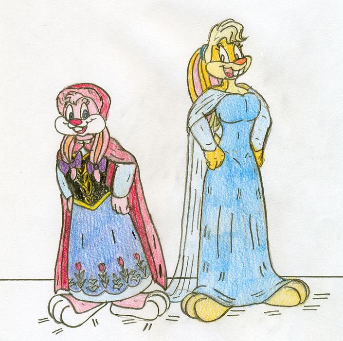 Frozen Rabbit Cartoon Frozen Bunnies by Jose-Ramiro on DeviantArt
