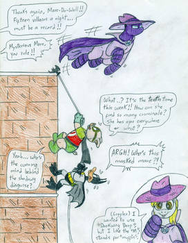 Batduck, Decoy and Mysterious-Mare-Do-Well