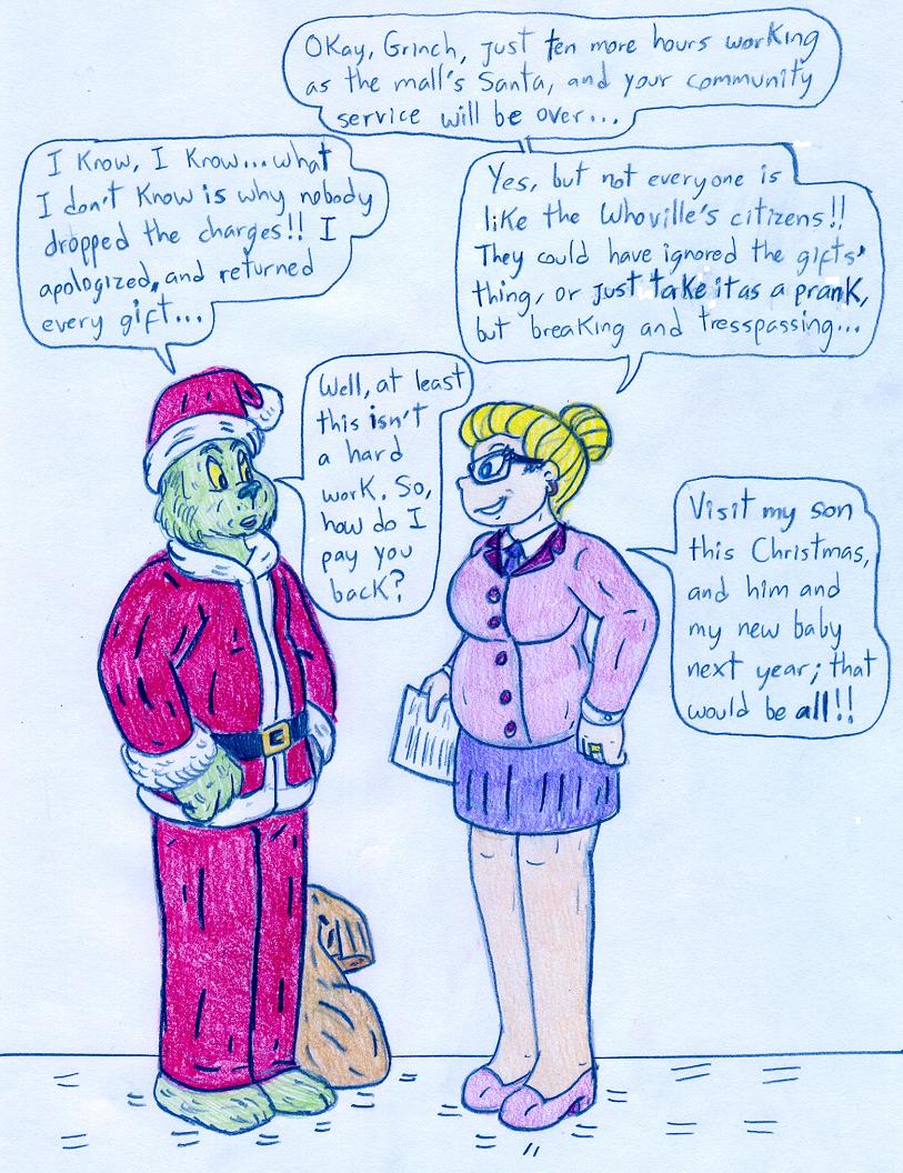 Xmas - Attorney Angelica and The Grinch by Jose-Ramiro on DeviantArt