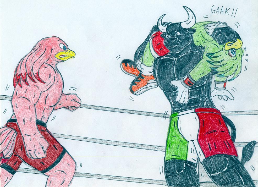 Wrestling Batista vs Hawks