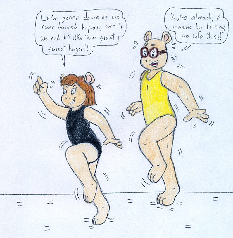 Deviantart Jose Ramiro Flashdance Flashdance - Arthur and DW by Jose-Ramiro on DeviantArt