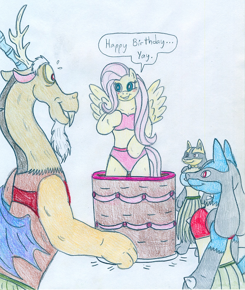 Birthday Card - FlutterCake