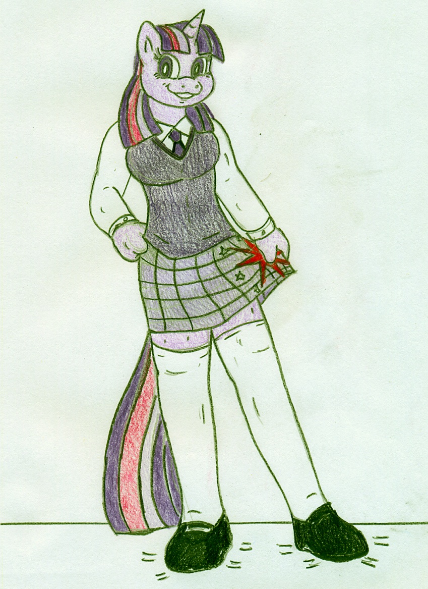 Schoolgirl Twilight Sparkle