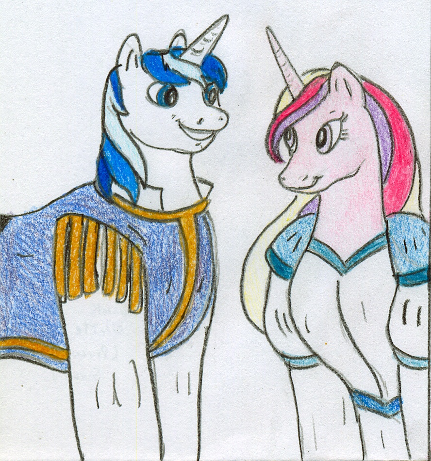 HJ - Shining Armor and Cadence