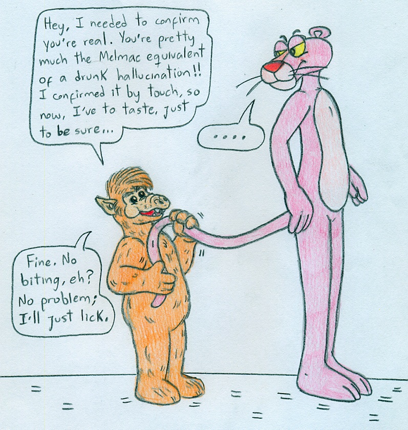 Pink Panther and Alf