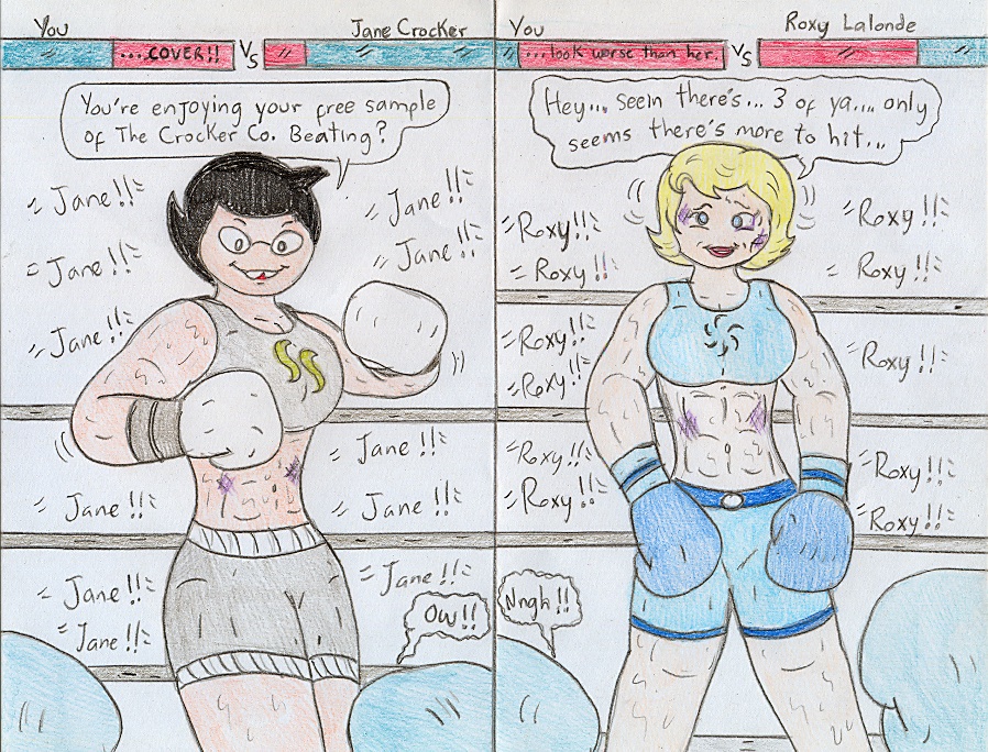 Boxing You vs Homestuck Girls 1