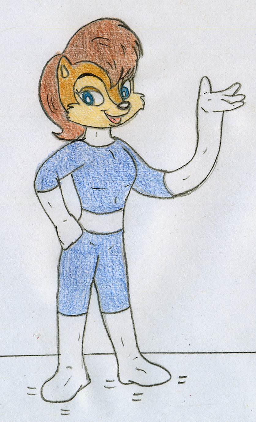 Jose Ramiro Deviantart Sonic Elastic Sally - Sonic SatAM 1 by Jose-Ramiro on DeviantArt