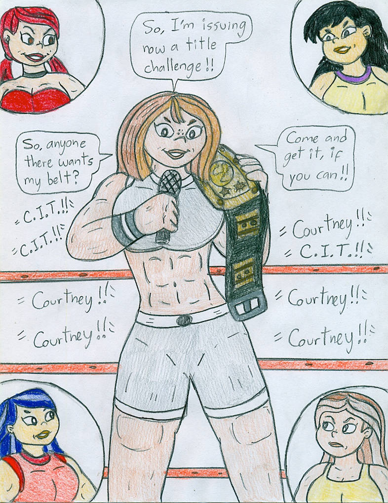 Jose Ramiro Coutney Wrestling Courtney Challenge by Jose-Ramiro on DeviantArt