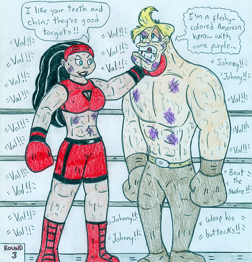 Boxing Valerie vs Johnny Turbine - Freaky Flyers by Jose-Ramiro on ...