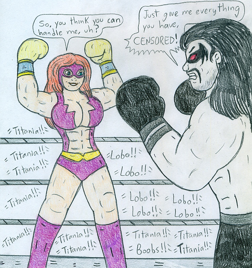 Boxing Titania vs Lobo